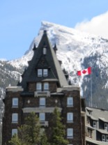 The Banff Springs Hotel.